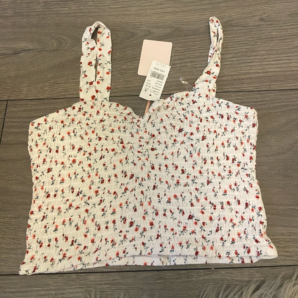 lottie moss floral tank